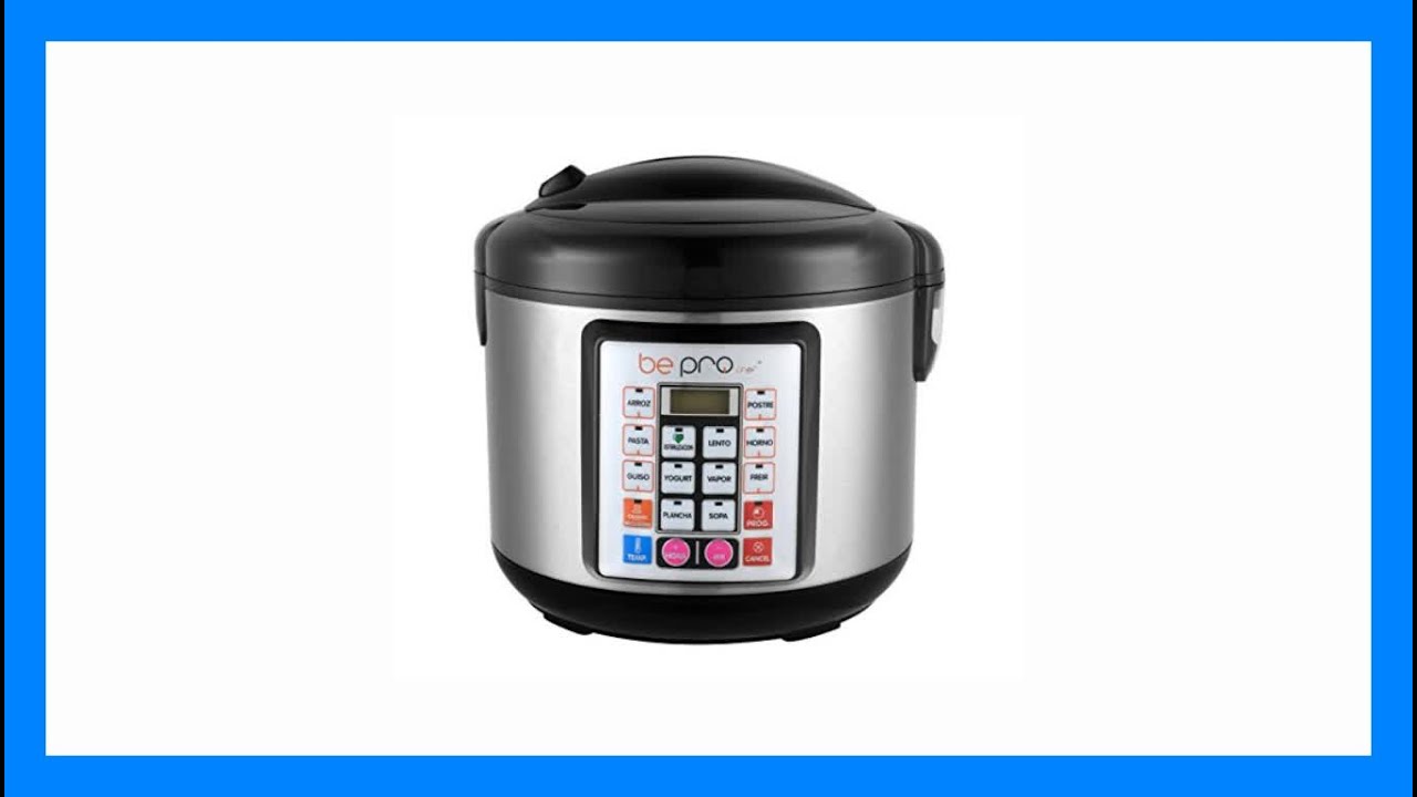 🟢  Robot Cocina Programable Be Pro Chef Premier Plus Avant Olla Programable Premier Plus