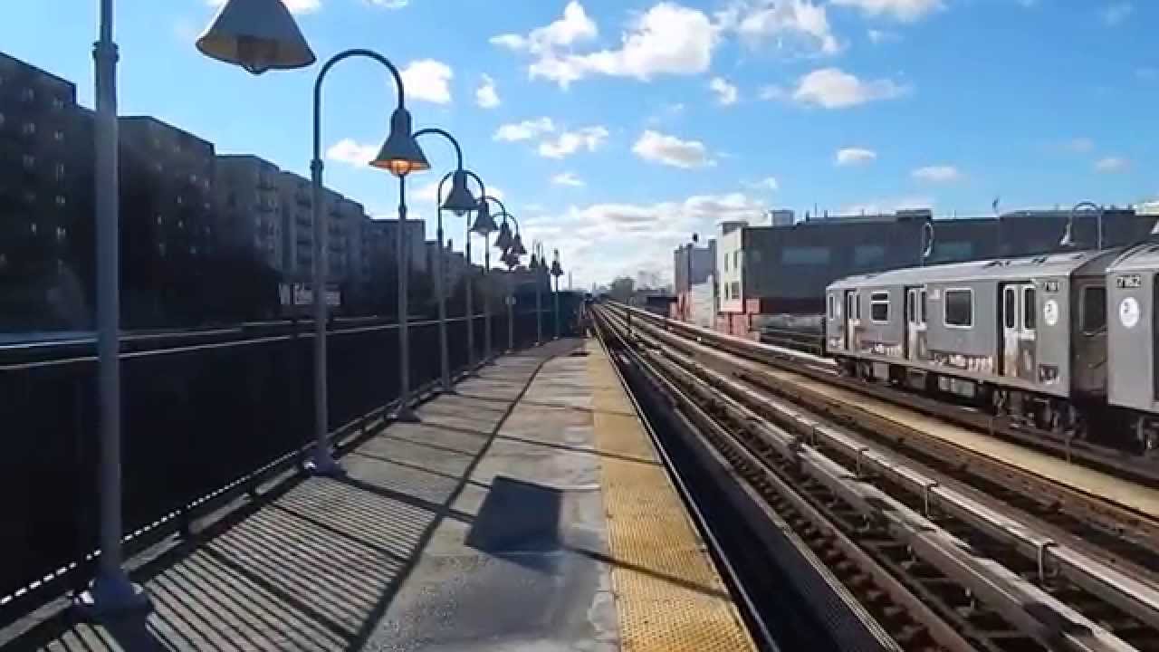 (4) train action at Mount Eden Avenue (IRT Jerome Avenue Line)!