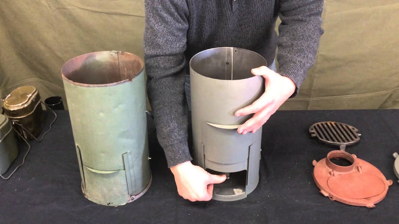 WWII GERMAN BUNKER STOVE