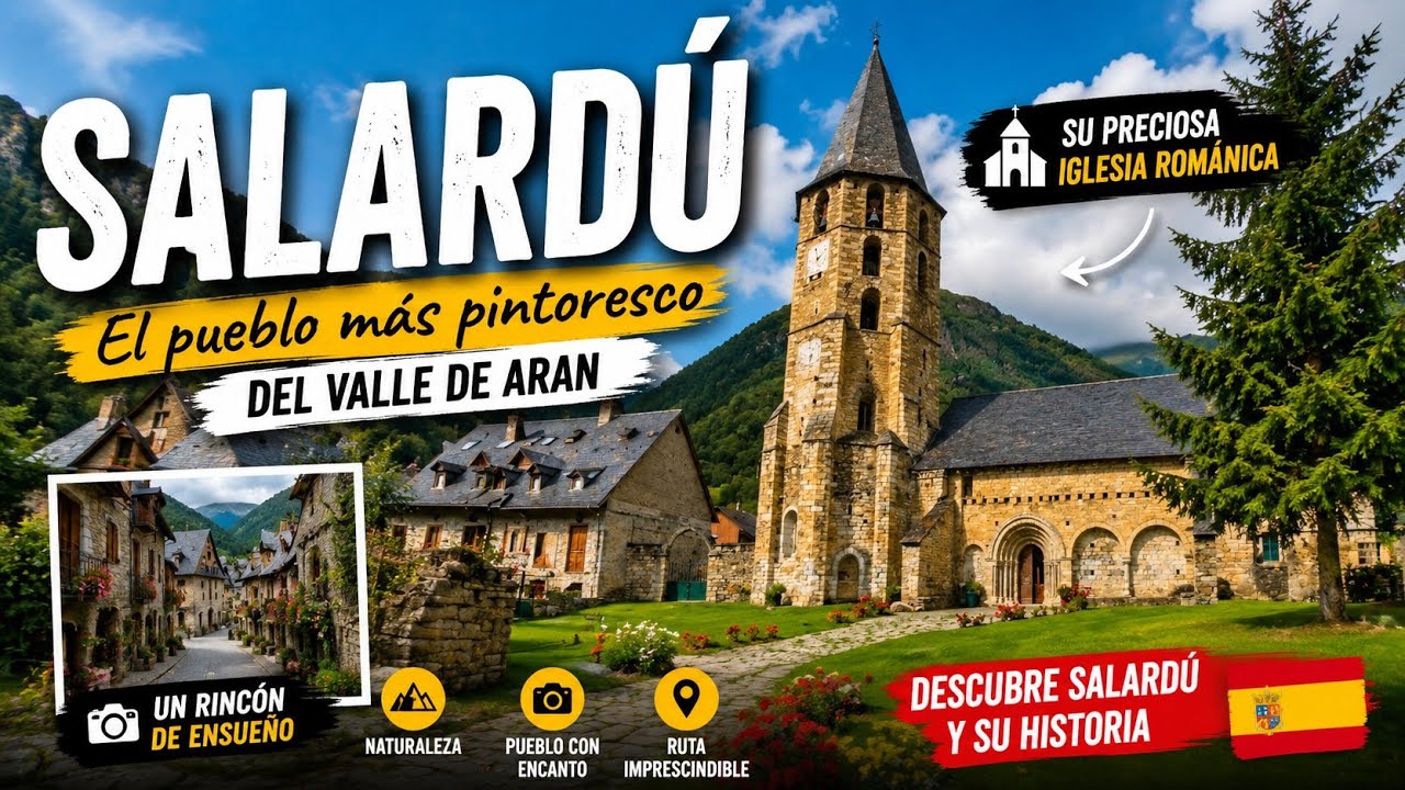 SALARDU, el LUGAR Más PINTORESCO del VALLE de ARÁN.