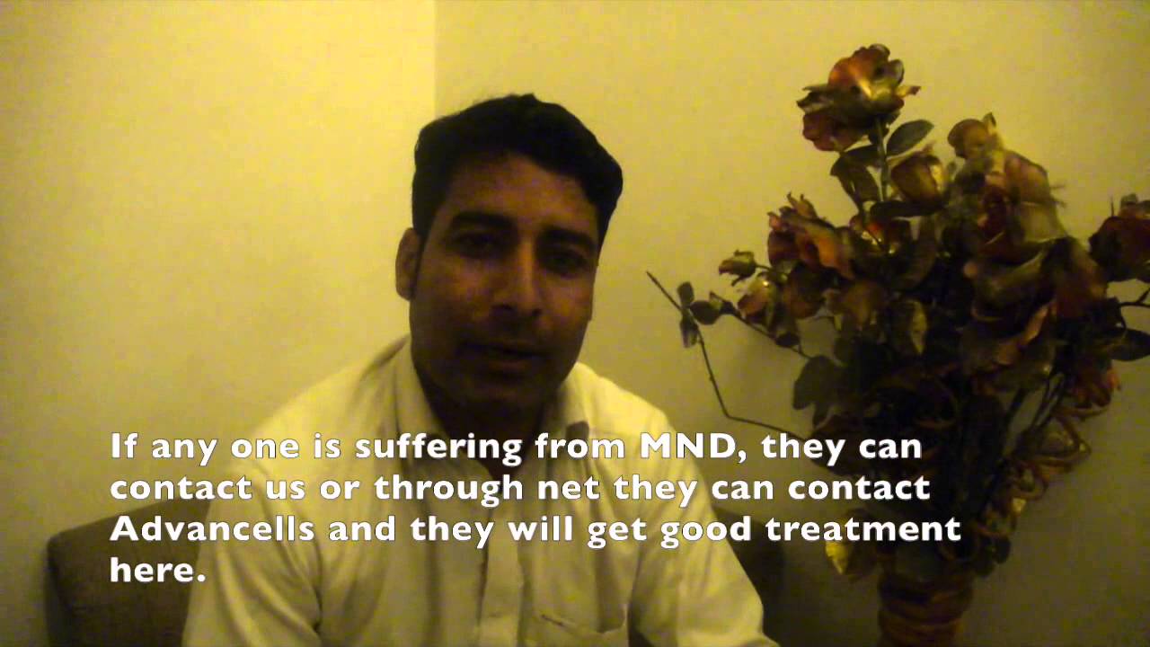 ALS/MND Patient treatment Video, Rafiq Ahmad, Pakistan, January 2016