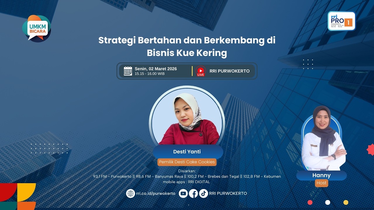 STRATEGI BERTAHAN DAN BERKEMBANG DI BISNIS KUE KERING | UMKM BICARA