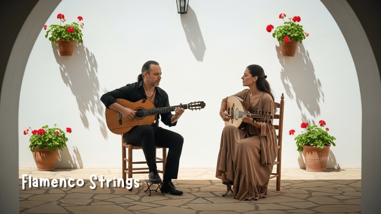 Mediterranean Instrumental Music | Flamenco Guitar with Gentle Oud