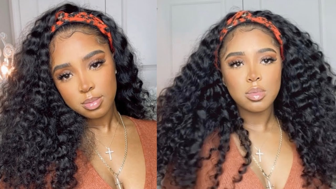 Deep Wave Headband Wig | Beginner Friendly Wig | Affordable wig| LUVME HAIR