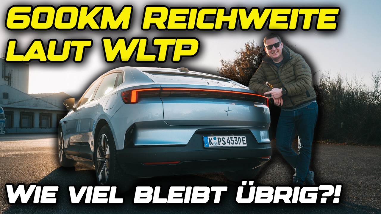 2025 Polestar 4 Long Range (100 kWh) | ECHTE Reichweite im 800KM Verbrauchstest