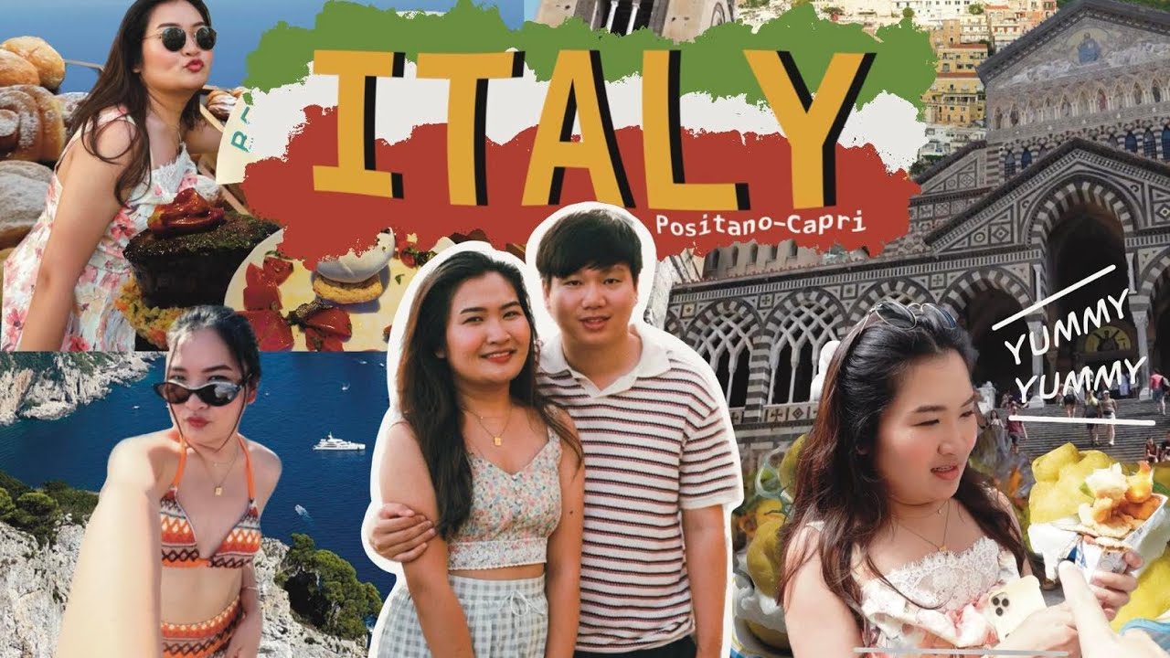 ITALY VLOG 🇮🇹 เที่ยวอิตาลี Positano-Amalfi-Capri Island สวยตาแตก ถ่ายรูปปังทุกจุด! | pamperzyy