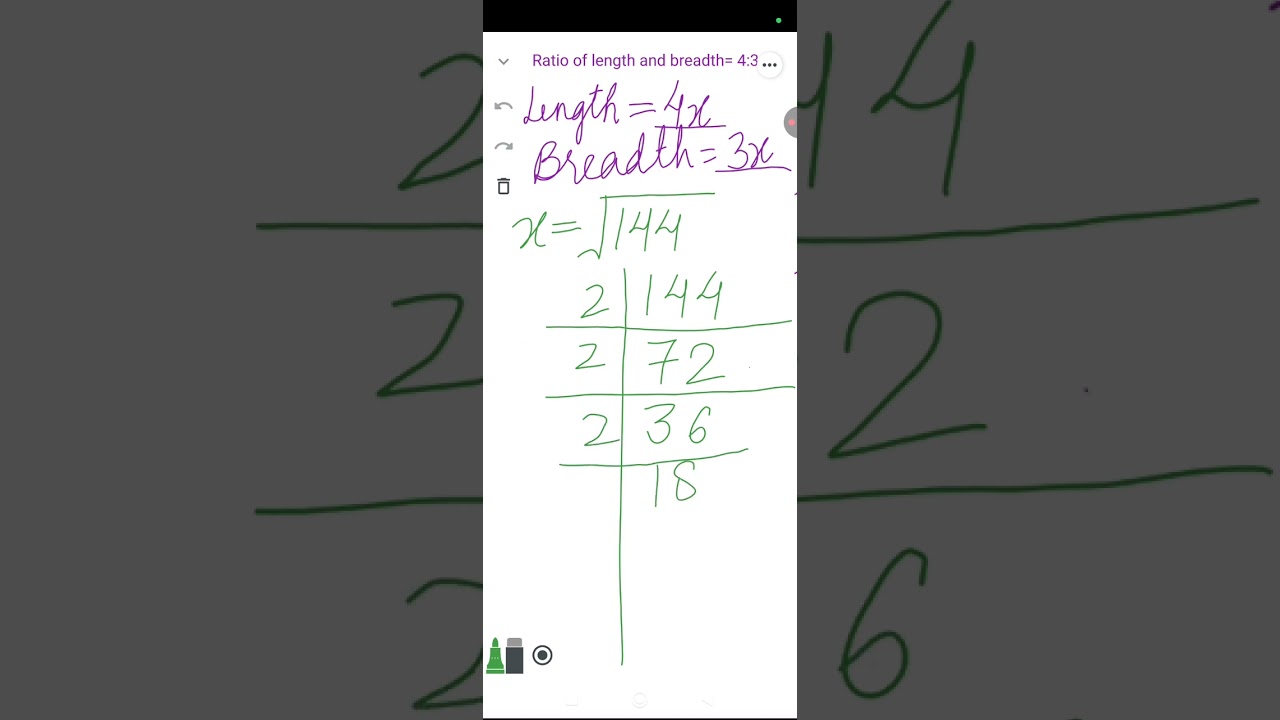 Chapter 9 Perimeter and Area Exercise 9.1 Q 12 #solution #enjoylearning #perimeterandarea #class7th 