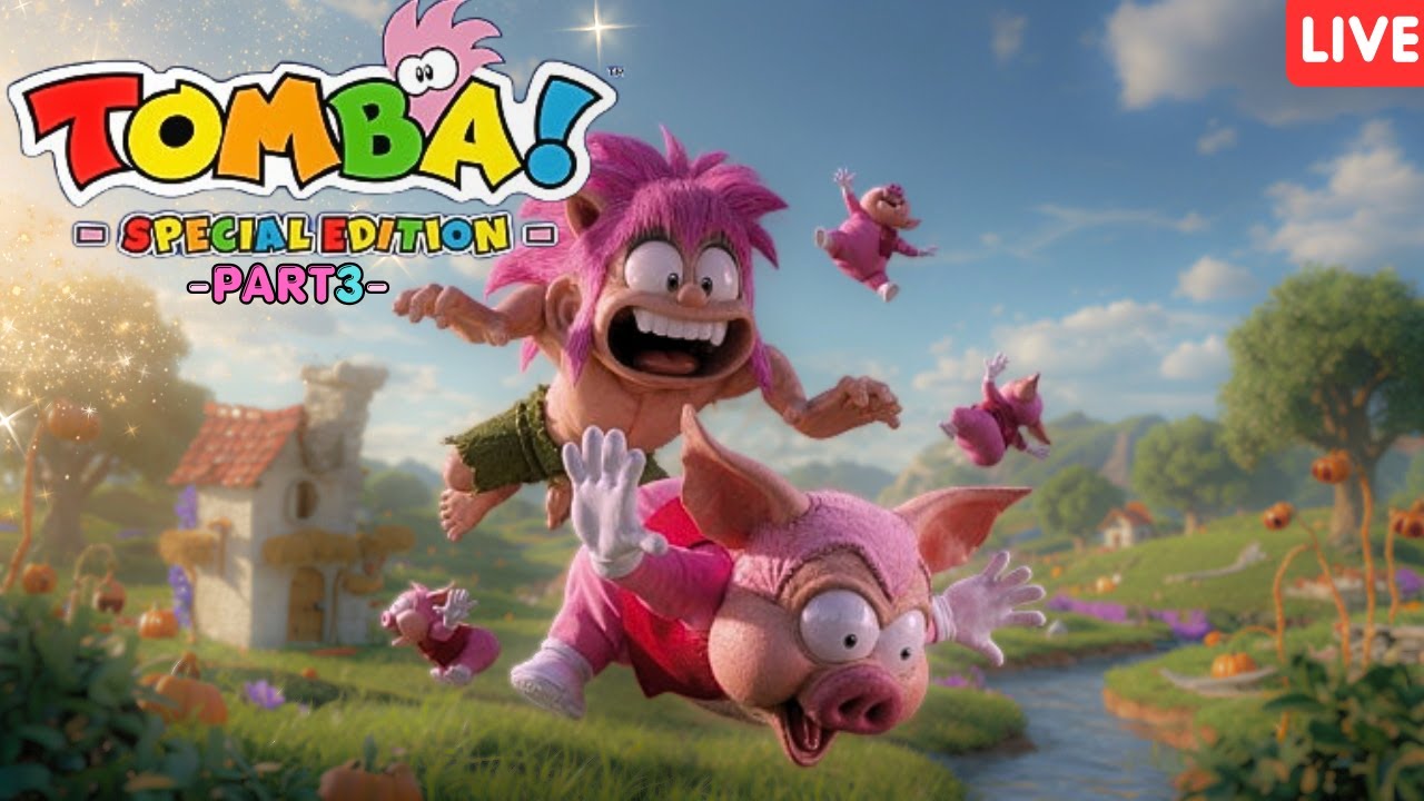 Live Gameplay: Tomba 1 Part 3