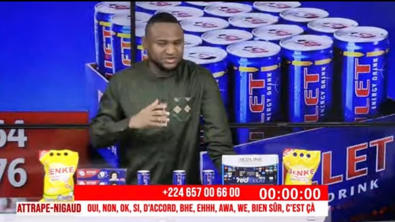 DIRECT ATTRAPE-NIGAUD AVEC CAMPBELL SUR WEST AFRICA TV