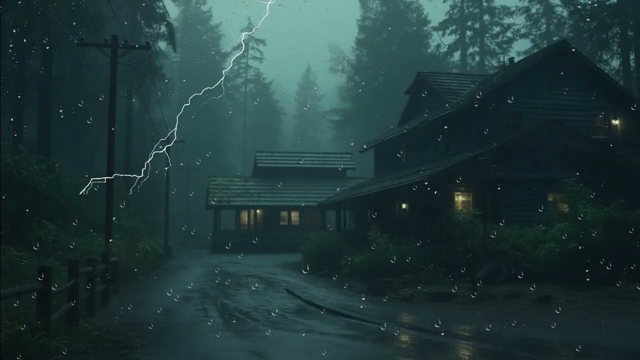 Episode 1 Deep Sleep Rain Sounds – 8 Hours Calm Night Rain