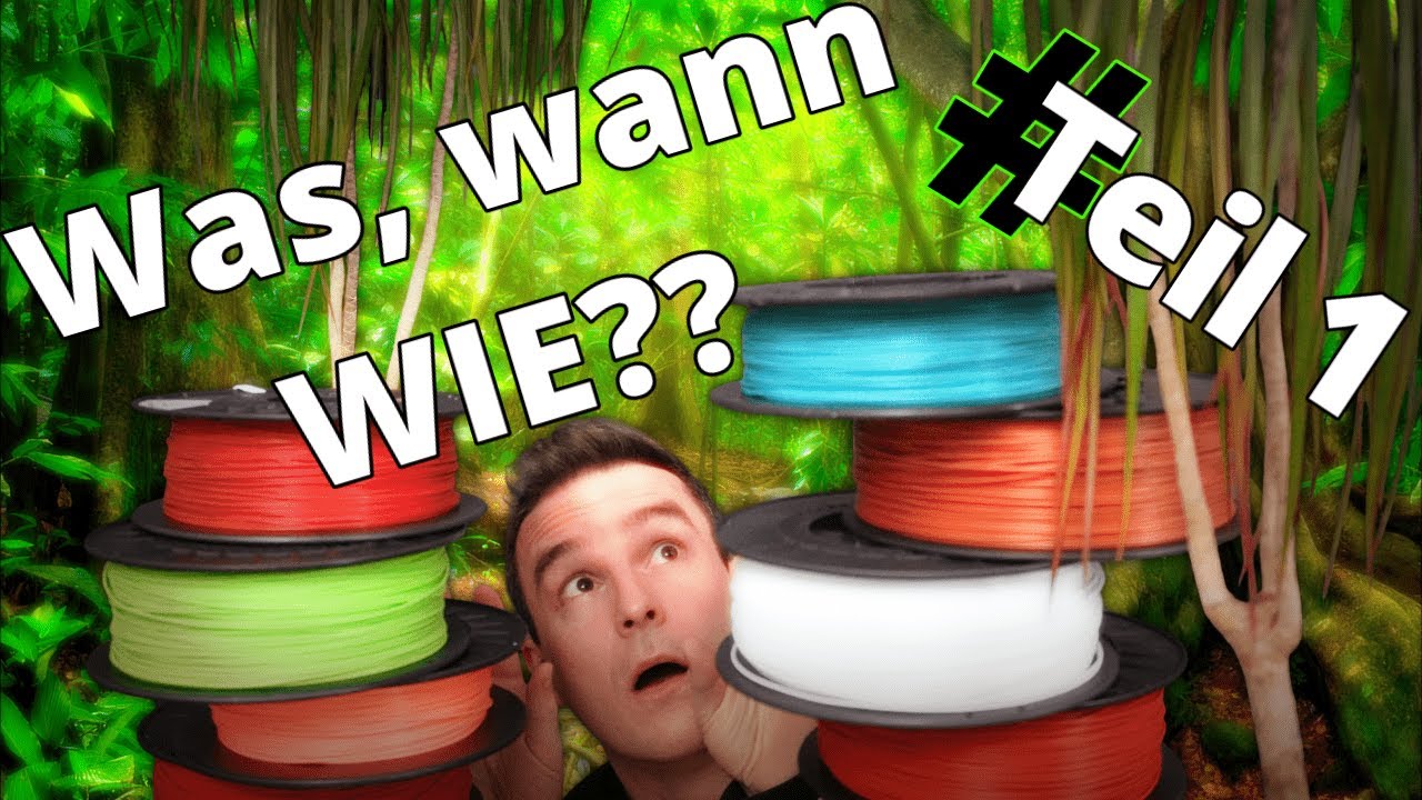 3D-Druck Filament-Guide - Teil1: PLA, PETG, ABS & mehr – Welches Material ist das richtige?