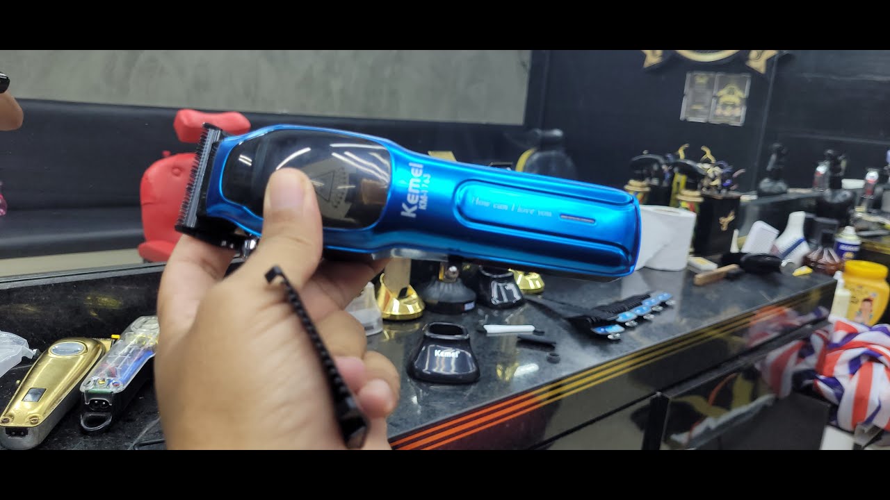 😱kemei 1763 na prática 😱