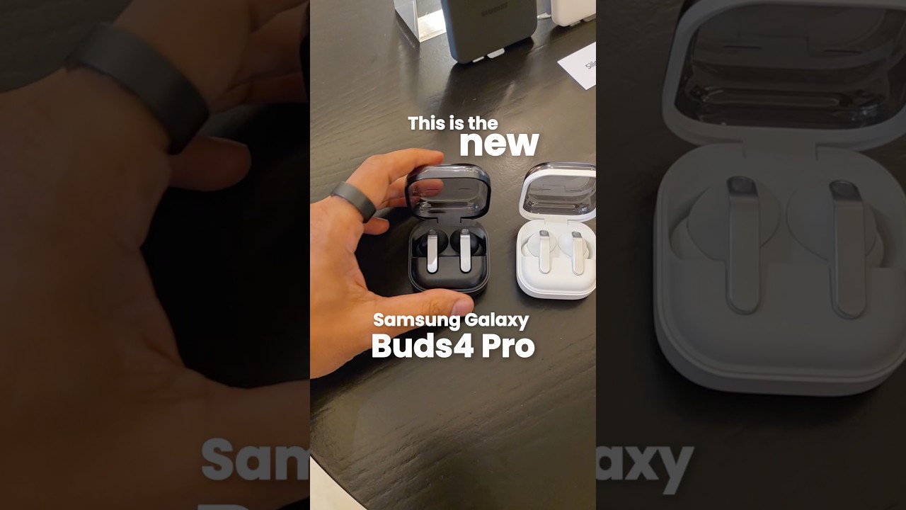 Первые впечатления от наушников Samsung Galaxy Buds4 Pro.
