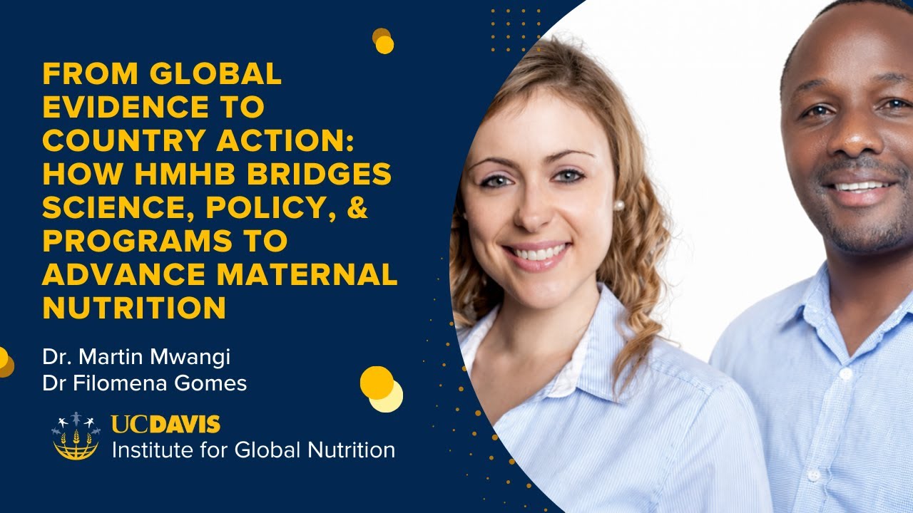 How HMHB Bridges Science, Policy, and Programs to Advance Maternal Nutrition and Health