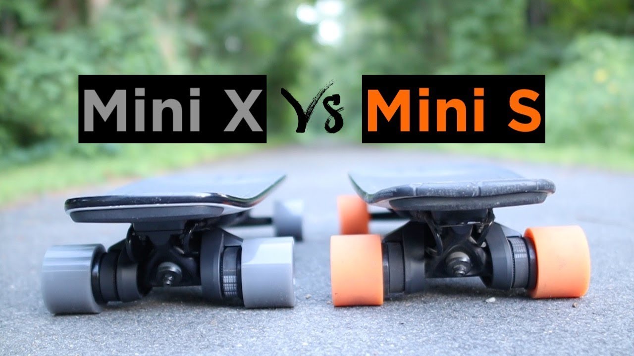 Boosted Mini S vs Mini X
