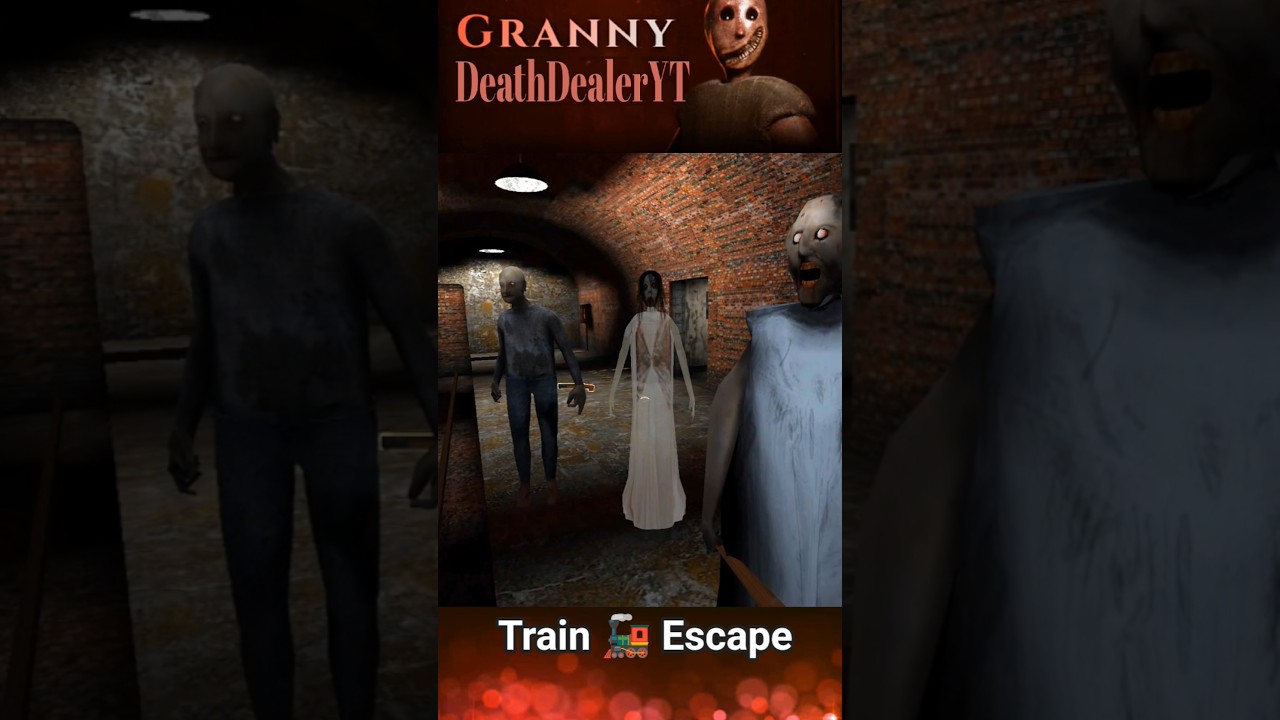 Train Escape Granny 3 😱 