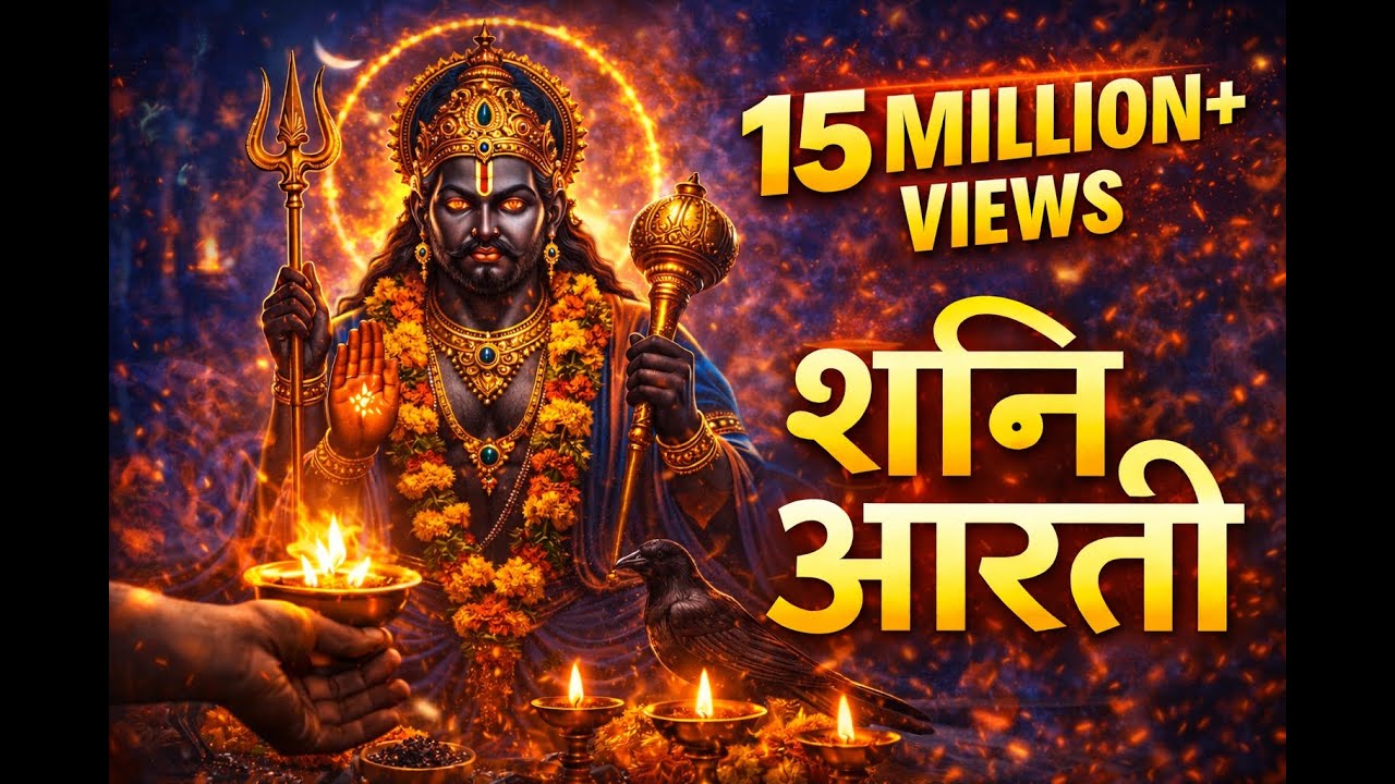 शनि देव आरती | Shani Dev Aarti | 15 Million+ Views | Saturday Special Aarti 2026