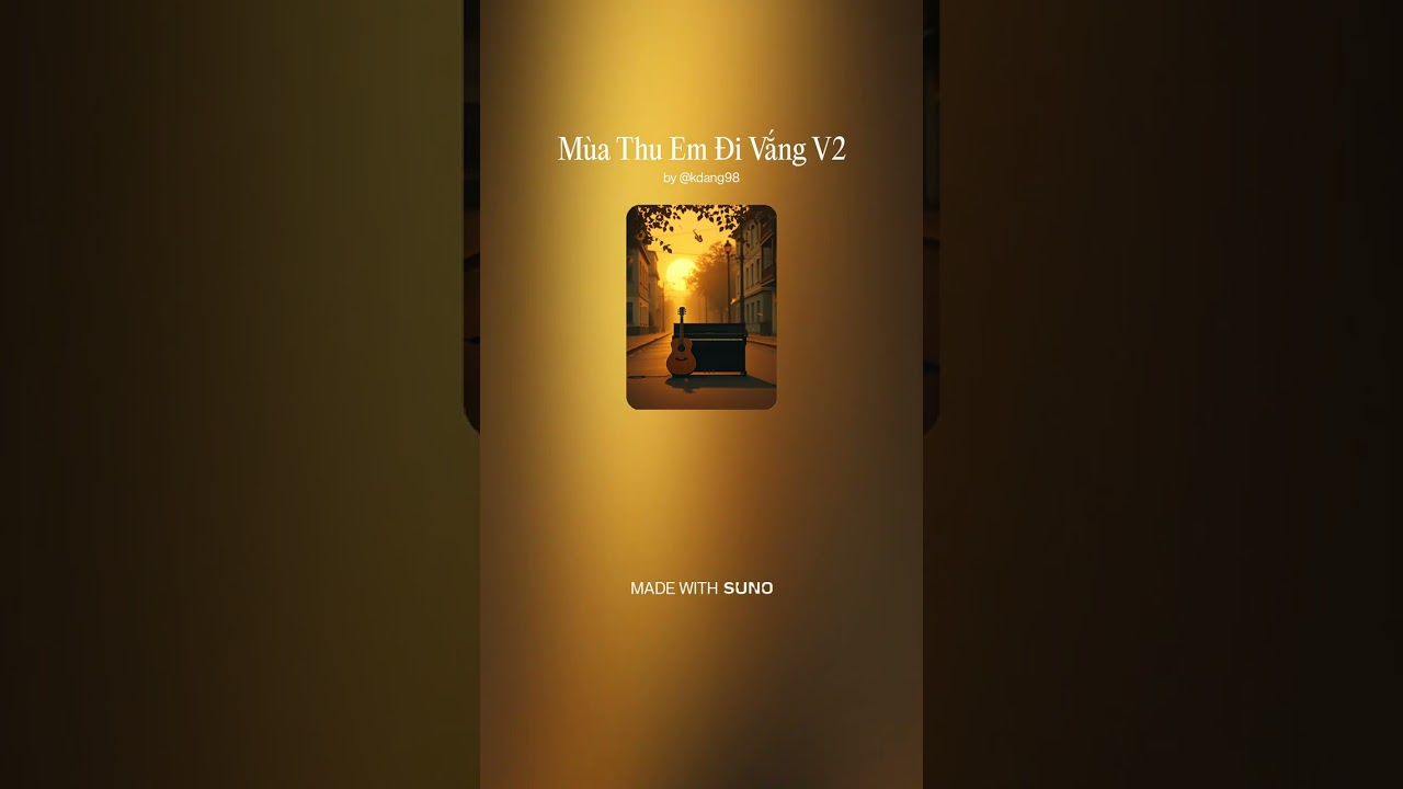 Mùa Thu Em Đi Vắng V2 AI Music Vietnamese love song #viralvideo #vietnamesemusic #nhacviet #aimusic