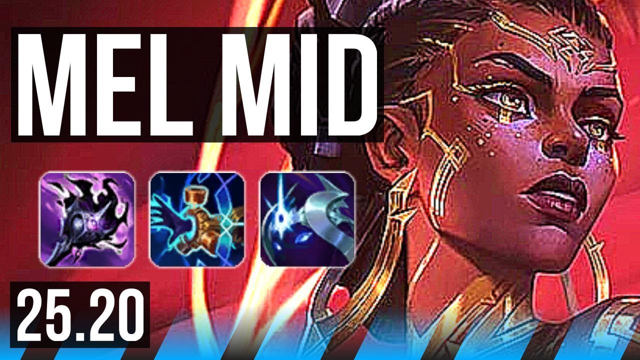 MEL vs VEIGAR (MID) | 11/2/6, Godlike | NA Master | 25.20
