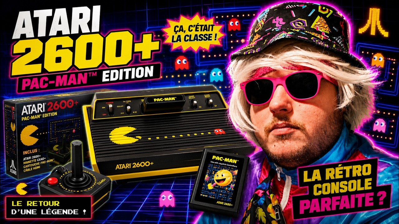 🎮 ATARI 2600+ ÉDITION PAC-MAN – UN RETOUR LÉGENDAIRE POUR LES 45 ANS ! 👾