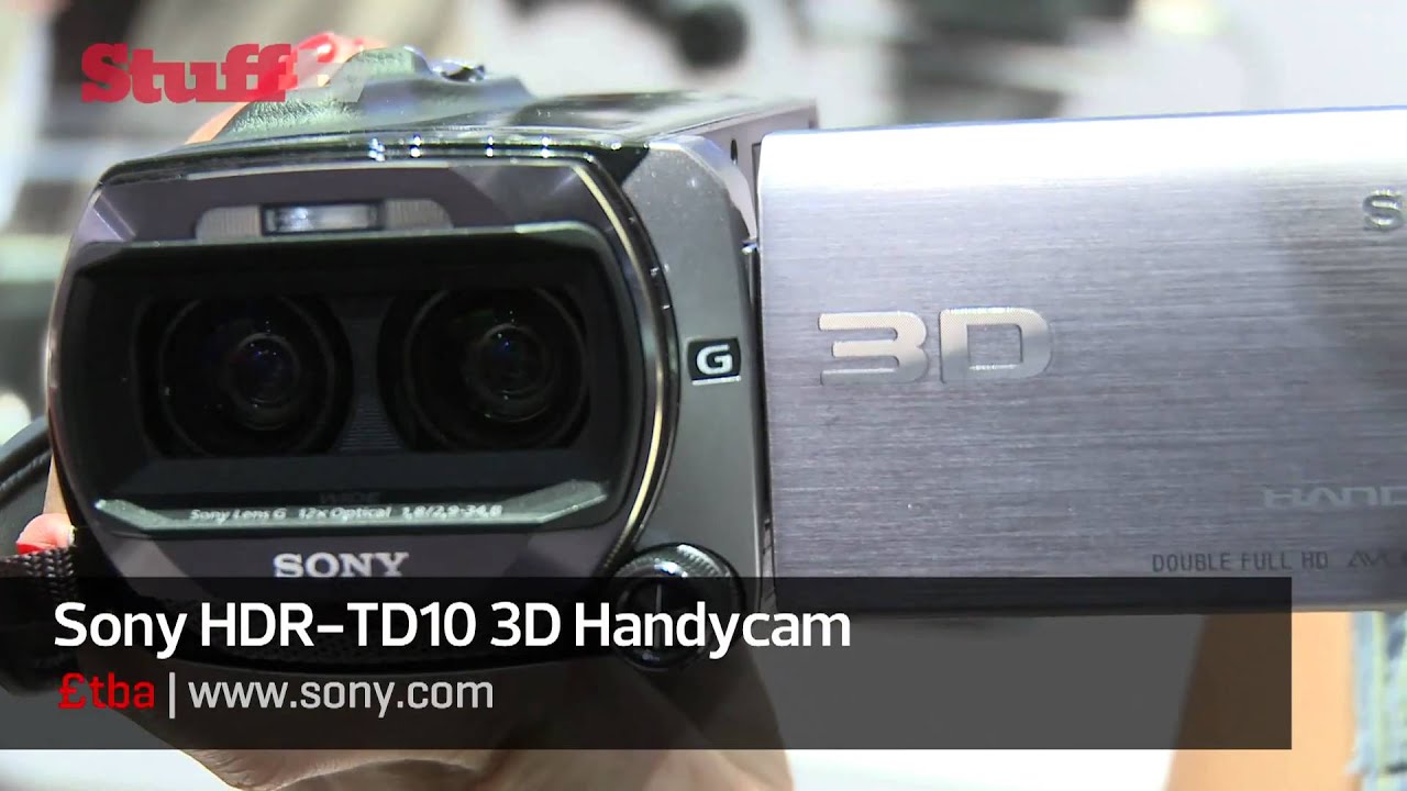 Sony 3D Handycam - CES Hot Stuff award winner