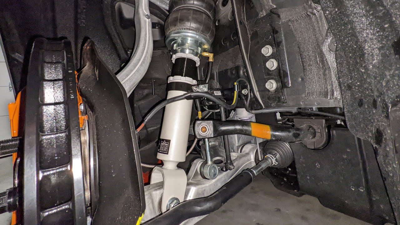 OdinSUS (by AirREX) Air Suspension Struts Unboxing and Installed - Lexus IS500