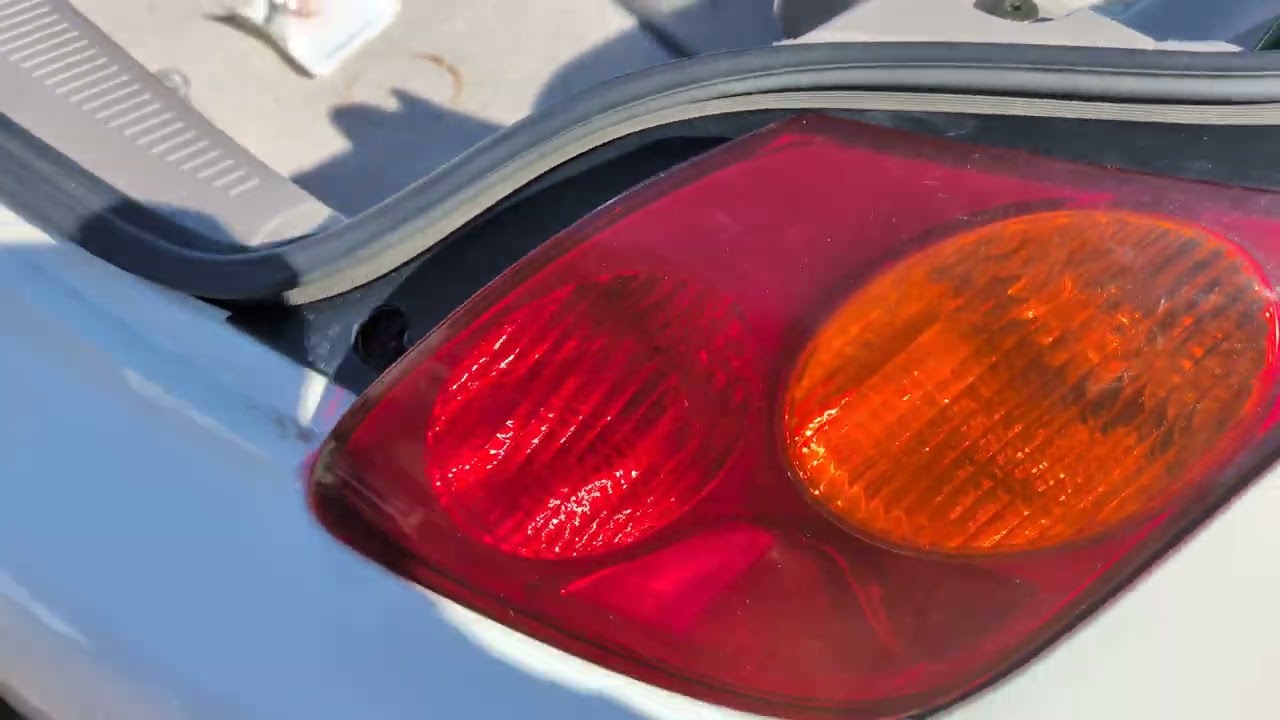 SUPER EASY DIY Lexus SC 430 Brake Light Removal & Bulb Replacement