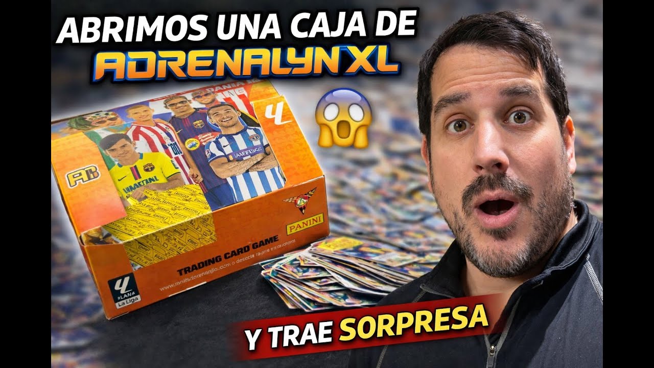 ABRIMOS UNA CAJA DE ADRENALYN XL... Y TRAE SORPRESA