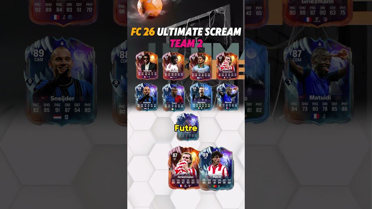 EA FC 26 Ultimate Scream Team 2 LEAKED!  Mbapp&eacute; 92 POTM SBC & Meta Players Revealed (LootBar.GG)