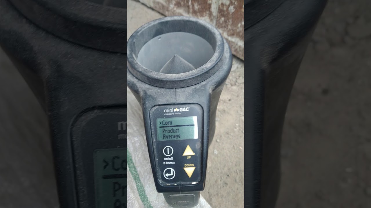 Corn Maize,Makai moisture meter testing fraud.Bias setting. STEP 1