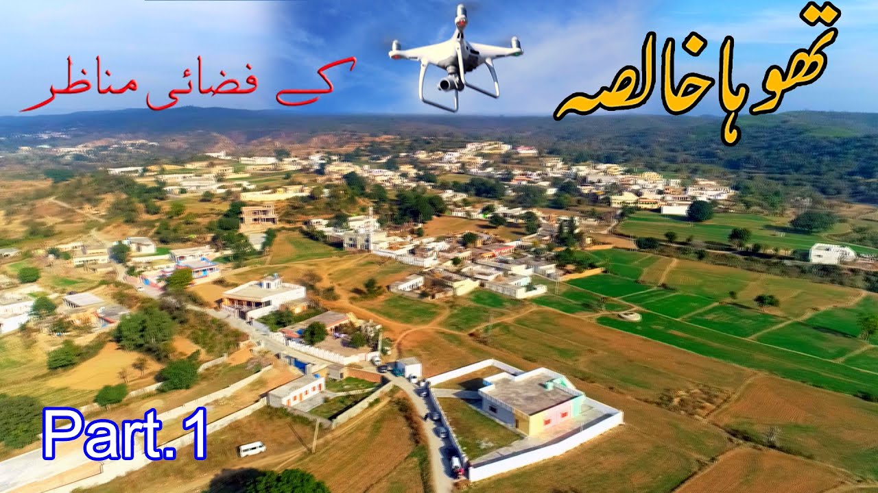 Thoha Khalsa Kahuta Rawalpindi Arial View Part 1
