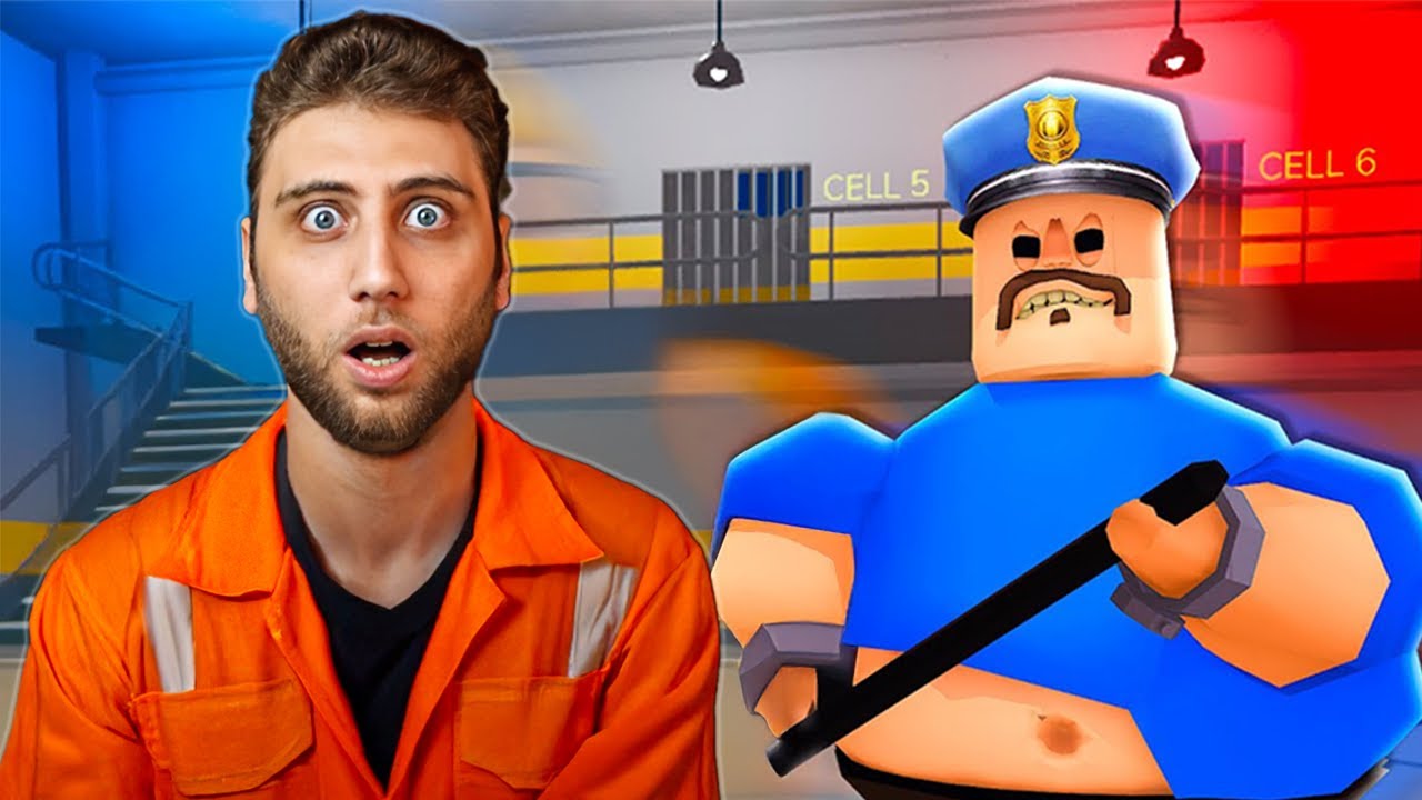 تحدي الهروب من سجن باري لي خمس محاولات بس 😱🔥| ROBLOX