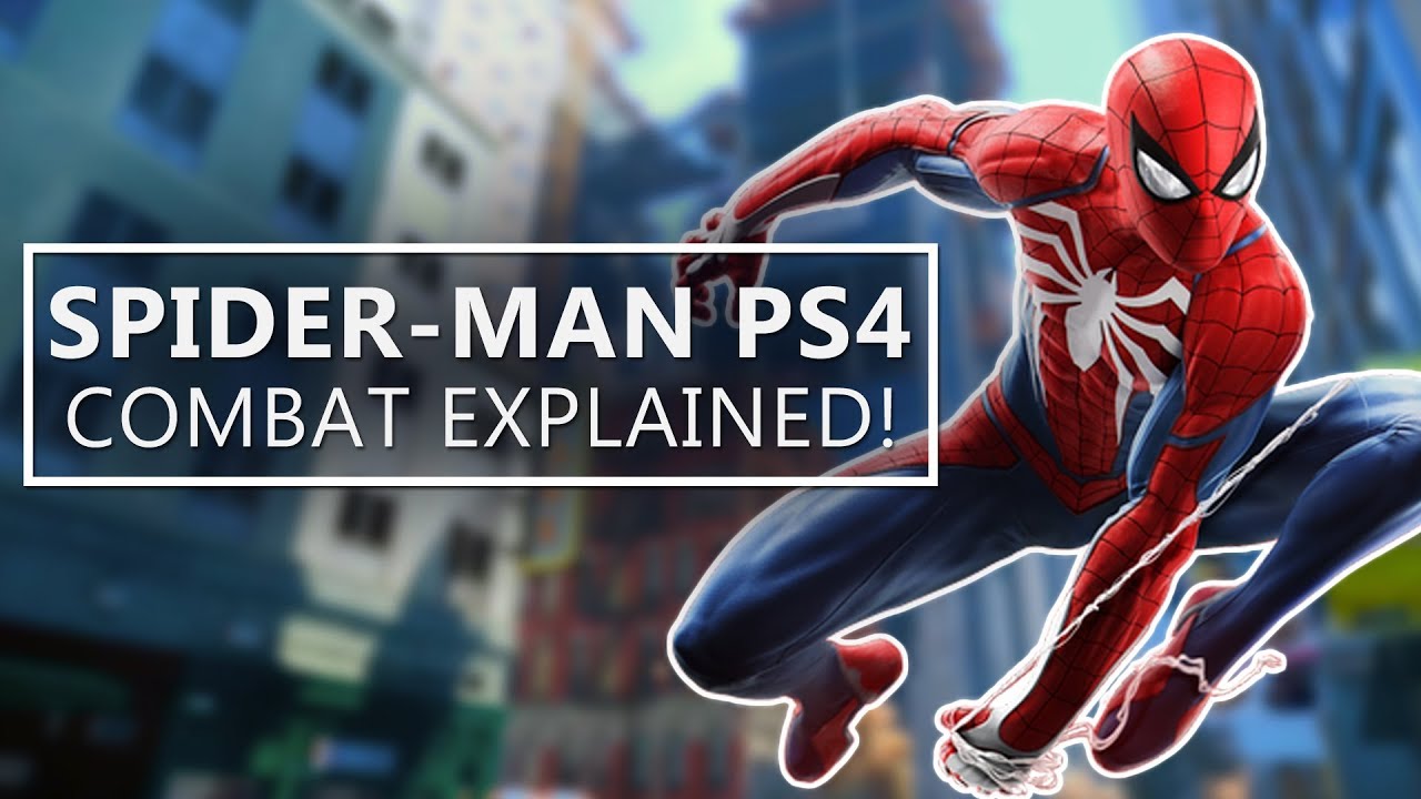 COMBAT EXPLAINED! NEW SPIDERMAN PS4 GAMEPLAY!!