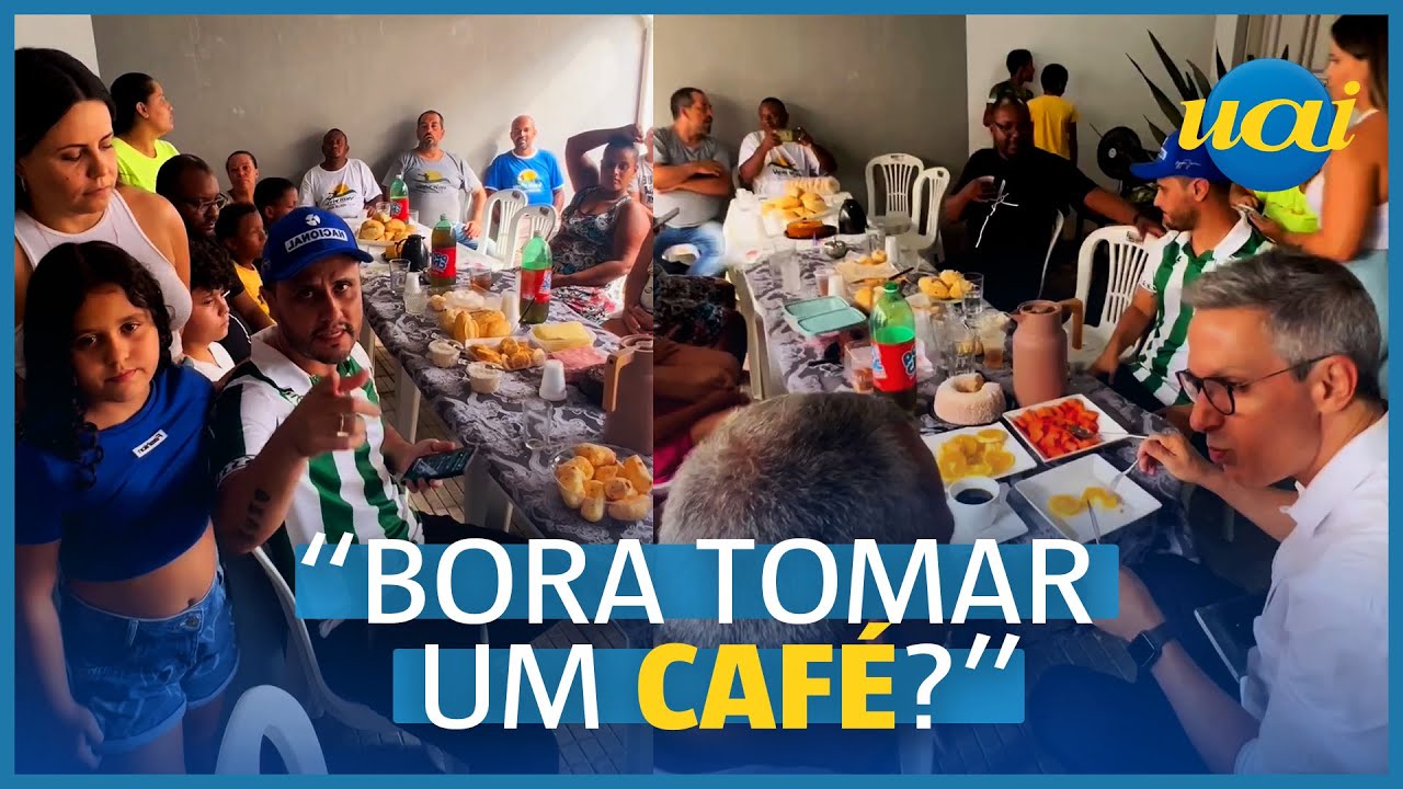 Cleitinho convida vizinhos para jantar com Zema