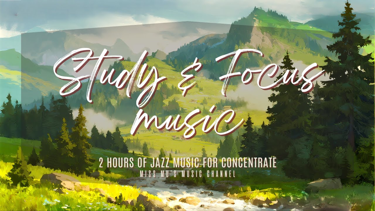 【2 Hours Jazz Music】🏞曦野微光 Golden Meadow｜🎷Jazz Study Music for Focus｜咖啡廳・放鬆・專注學習 Café BGM☕｜Miss Mu木姊姊