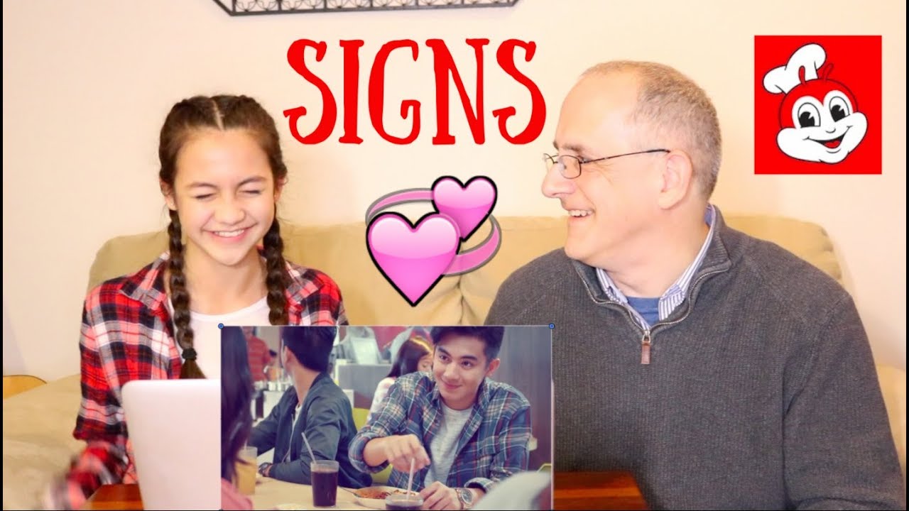 Kwentong Jollibee 2018: Signs❤️ | REACTION