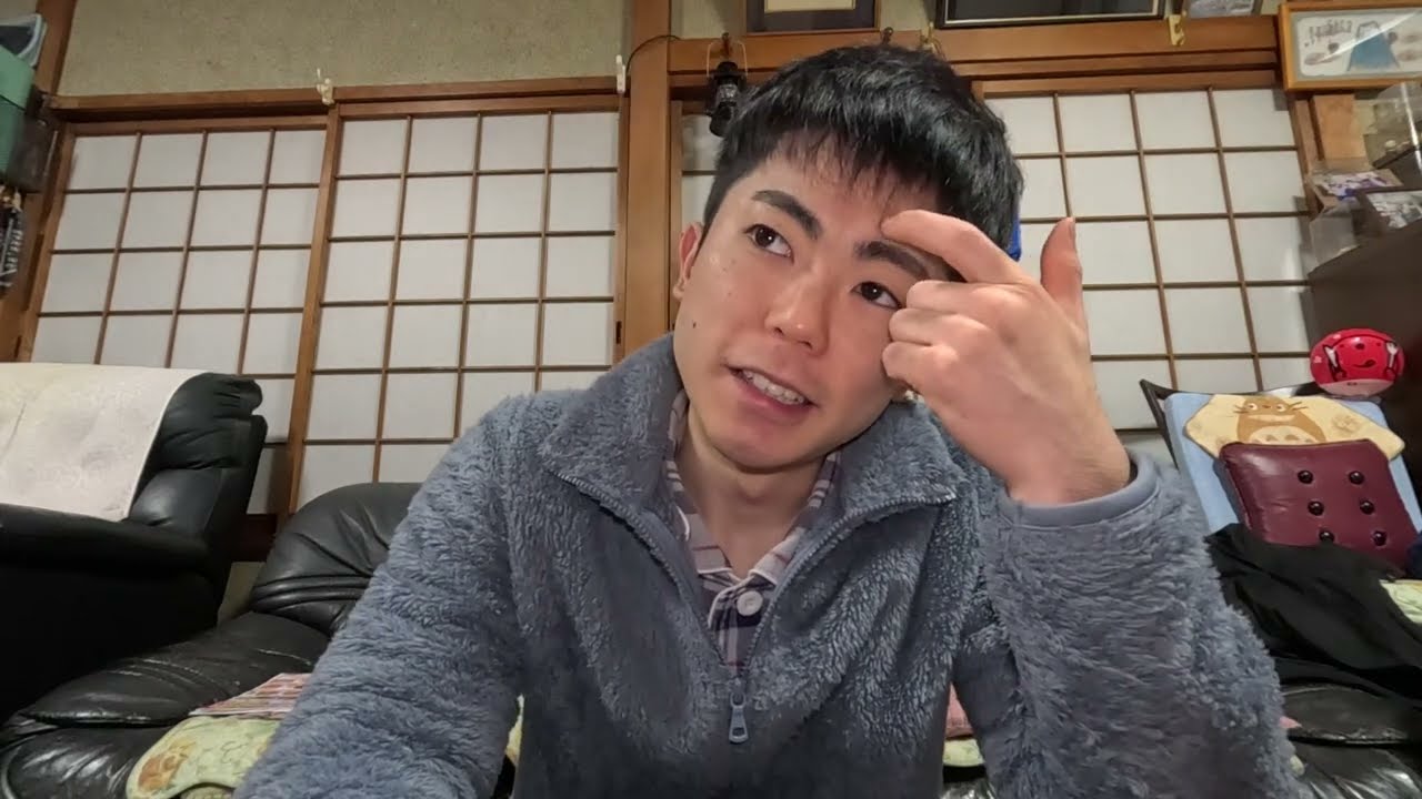2026年2月25日 (水) ばあちゃんの家に泊まりに来た