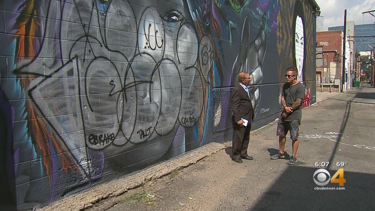 Police Investigate After Murals In Denver Vandalized