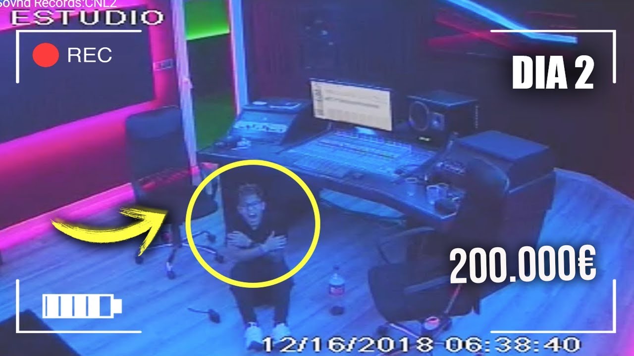 +24 HORAS ENCERRRAD0 EN UN ESTUDIO DE 200.000€**MI PEOR EXPERIENCIA** !!