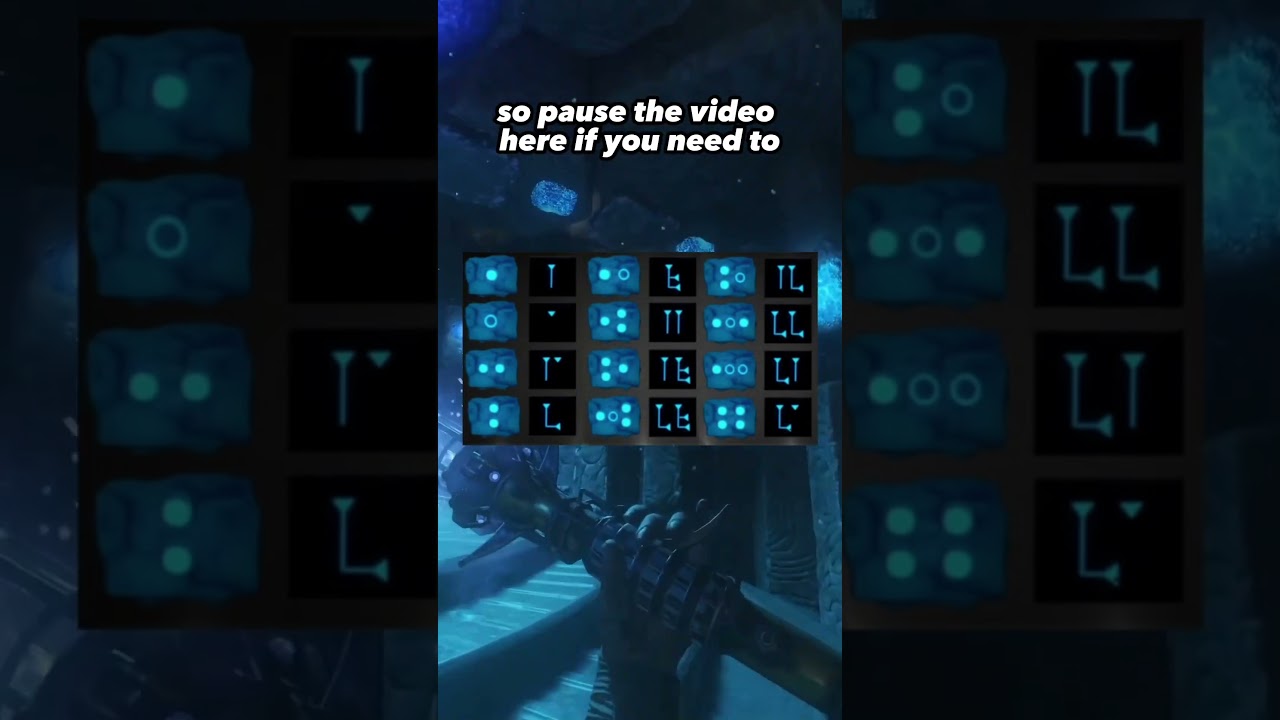 How to upgrade the Ice Staff Origins Black Ops Zombies #shorts #callofduty #codzombiesshort