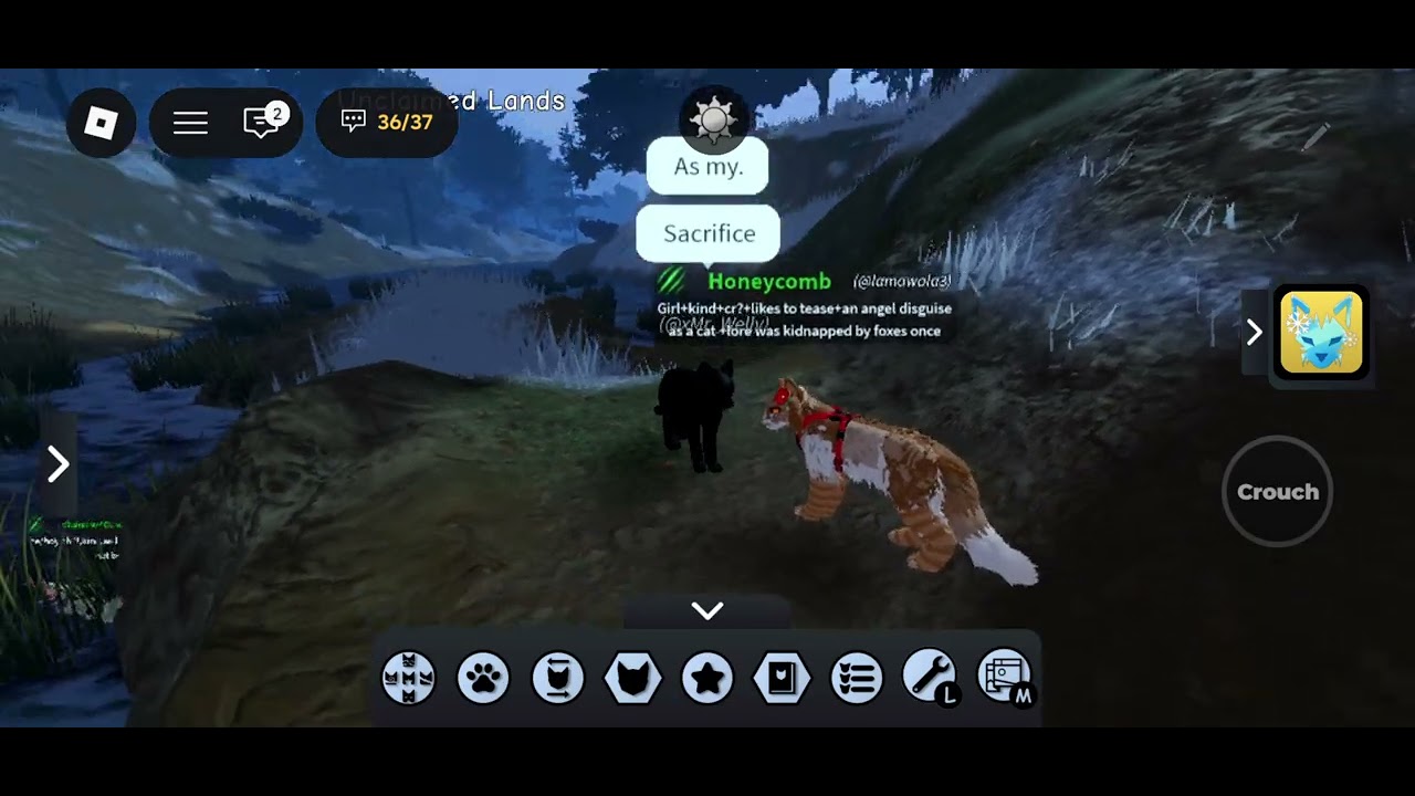 Trying to scare a player in wcue #wcue #roblox