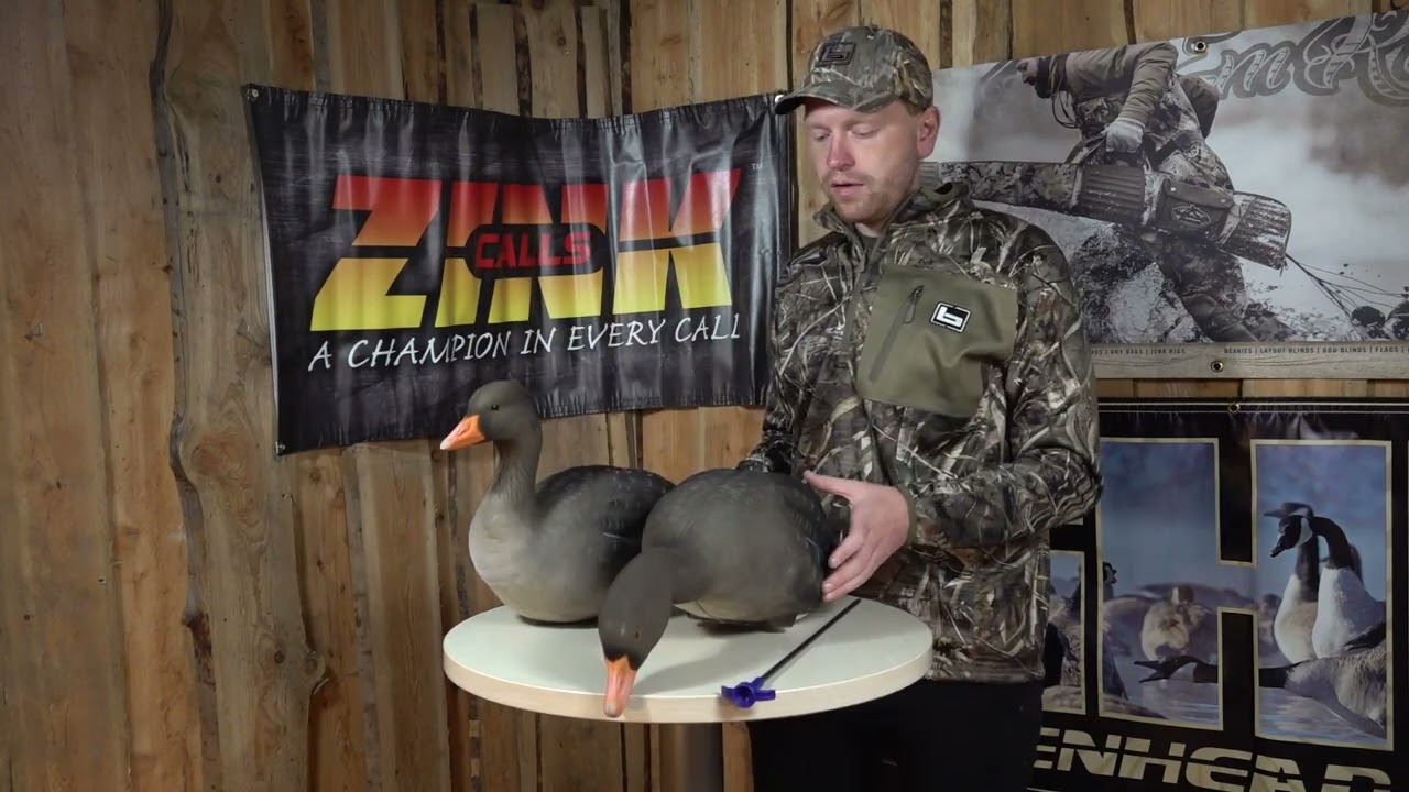 Final Approach Greylag decoys &ndash; Flocked