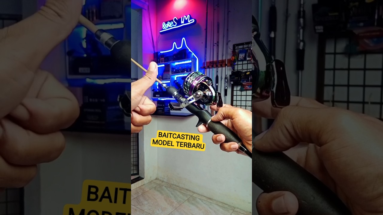 Rekomendasi reel baitcasting model terbaru 
