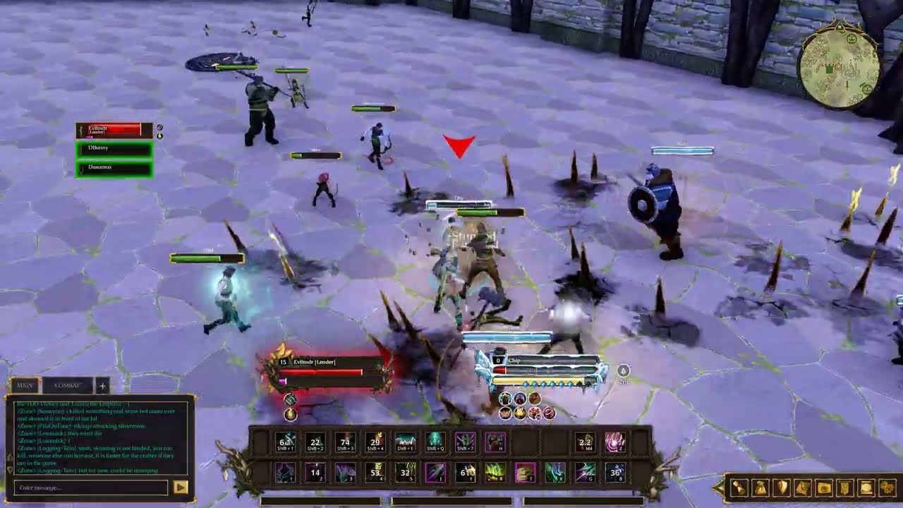 Camelot Unchained - Steam EA Launch Day Fights! [TDD - Fianna PoV]