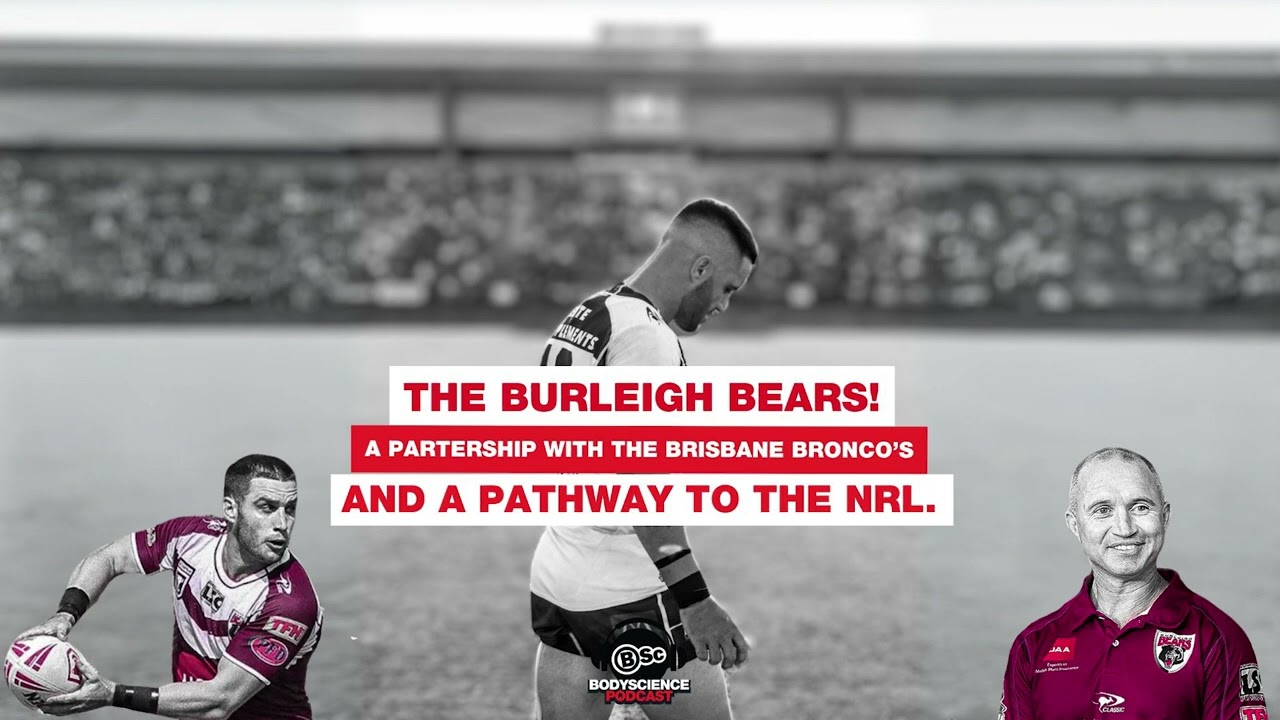 The Burleigh Bears! A partnership with the Brisbane Broncos and a pathway to the NRL.