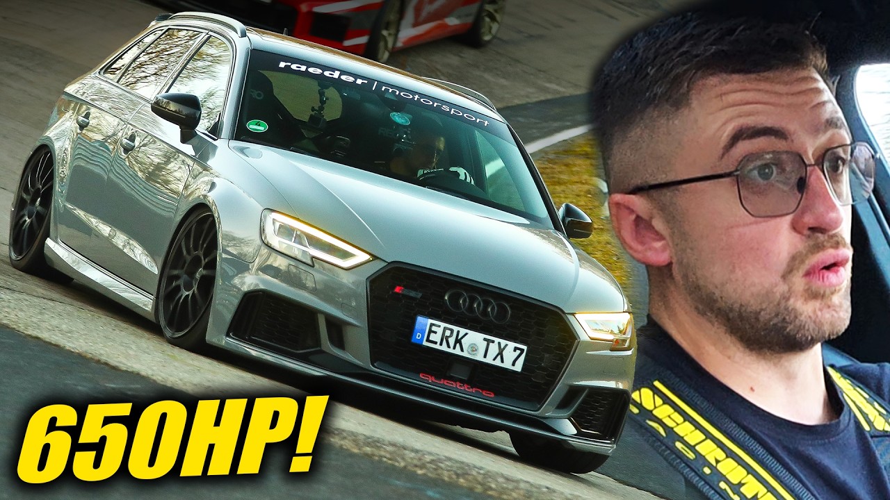 650hp and a KILLER N&uuml;rburgring Setup Audi RS3 8V