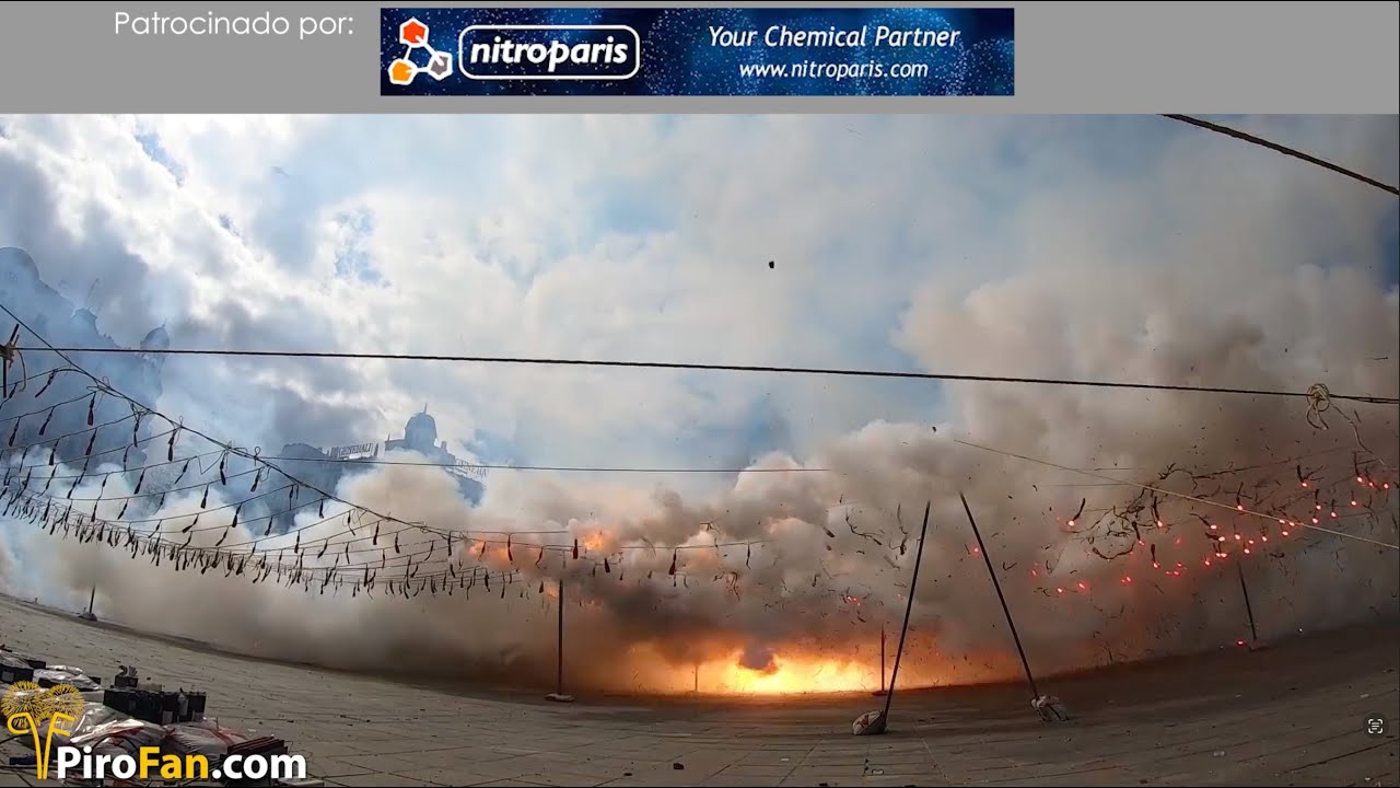 Pirotecnia Alpujarreña - Mascletà 9 de Marzo Fallas 2025