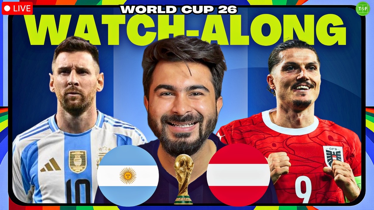 Argentina v Austria FIFA World Cup LIVE Watchalong | TFHD