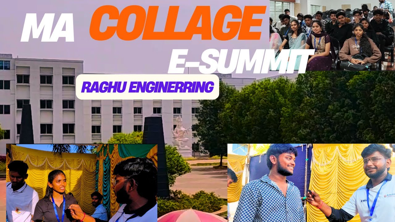 E-Summit 2025 Vlog | Inspiring Startups & Innovations at Raghu Engineering College 🚀