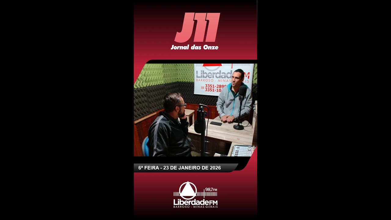 Jornal das Onze - 6ª feira - 23/01/2026